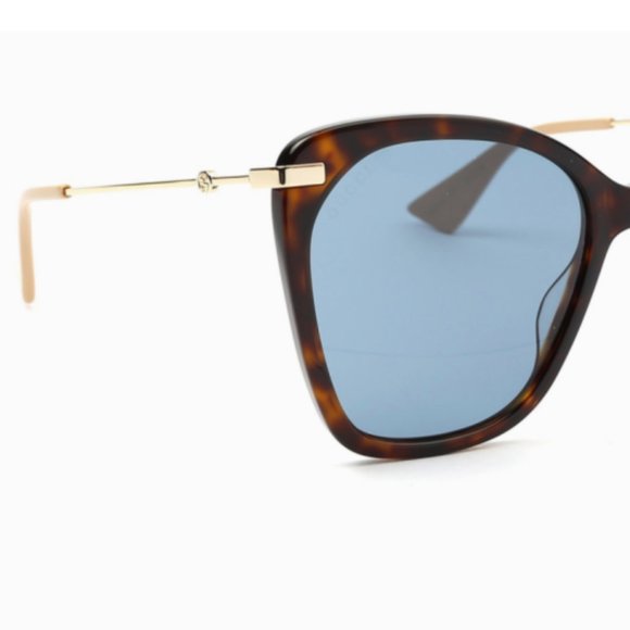 NWT Auc Gucci Blue Butterfly Sunglasses - Picture 9 of 13